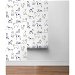 Stacy Garcia Home Peel &amp; Stick Best in Show Indigo Wallpaper thumbnail image 5 of 5