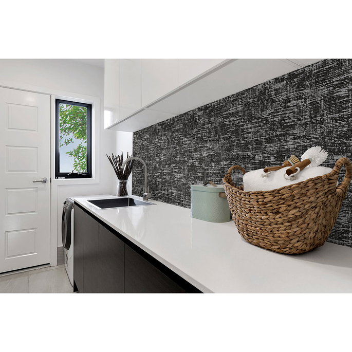 Stacy Garcia Home Peel &amp; Stick Interference Ash Grey Wallpaper image 4 of 5