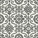 Stacy Garcia Home Peel & Stick Augustine Charcoal & Linen Wallpaper