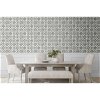 Stacy Garcia Home Peel & Stick Augustine Charcoal & Linen Wallpaper - Image 2
