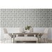 Stacy Garcia Home Peel &amp; Stick Augustine Charcoal &amp; Linen Wallpaper thumbnail image 2 of 5