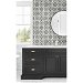 Stacy Garcia Home Peel &amp; Stick Augustine Charcoal &amp; Linen Wallpaper thumbnail image 3 of 5