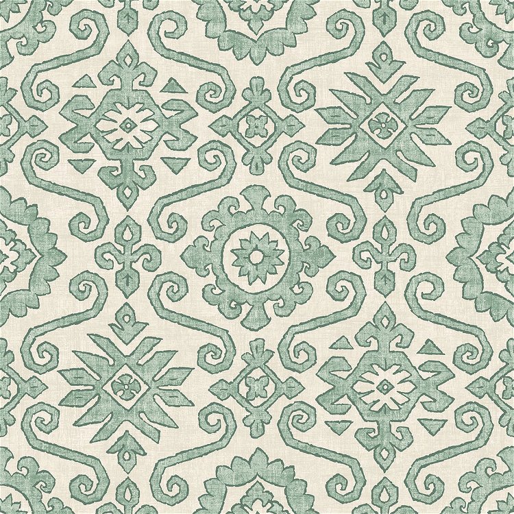 Stacy Garcia Home Peel & Stick Augustine Mineral Green Wallpaper