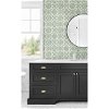 Stacy Garcia Home Peel & Stick Augustine Mineral Green Wallpaper - Image 3