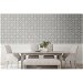 Stacy Garcia Home Peel &amp; Stick Augustine Pewter &amp; Stone Wallpaper thumbnail image 2 of 5
