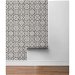 Stacy Garcia Home Peel &amp; Stick Augustine Pewter &amp; Stone Wallpaper thumbnail image 5 of 5