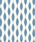 Stacy Garcia Home Peel & Stick Ditto French Blue Wallpaper