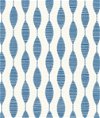 Stacy Garcia Home Peel & Stick Ditto French Blue Wallpaper