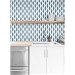 Stacy Garcia Home Peel &amp; Stick Ditto French Blue Wallpaper thumbnail image 2 of 5