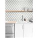 Stacy Garcia Home Peel &amp; Stick Ditto Blue Opal Wallpaper thumbnail image 2 of 5