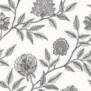 Stacy Garcia Home Peel & Stick Jaclyn Charcoal & Sandstone Wallpaper