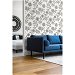 Stacy Garcia Home Peel &amp; Stick Jaclyn Charcoal &amp; Sandstone Wallpaper thumbnail image 2 of 4