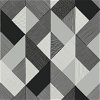 Stacy Garcia Home Peel & Stick Marquetry Greystone Wallpaper - Image 1