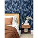 Stacy Garcia Home Peel &amp; Stick Marquetry Blue Lagoon Wallpaper thumbnail image 3 of 4