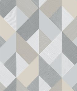 Stacy Garcia Home Peel & Stick Marquetry Warm Stone Wallpaper