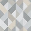 Stacy Garcia Home Peel & Stick Marquetry Warm Stone Wallpaper - Image 1