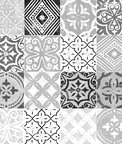 Stacy Garcia Home Peel & Stick Tilework Greystone Wallpaper