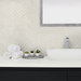 Stacy Garcia Home Peel &amp; Stick Herringbone Inlay Lunar Grey &amp; Metallic Silver Wallpaper thumbnail image 3 of 5