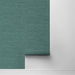 Stacy Garcia Home Peel &amp; Stick Saybrook Faux Rushcloth Paradise Teal Wallpaper thumbnail image 4 of 5