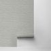 Stacy Garcia Home Peel &amp; Stick Saybrook Faux Rushcloth Cove Grey &amp; Metallic Silver Wallpaper thumbnail image 4 of 5