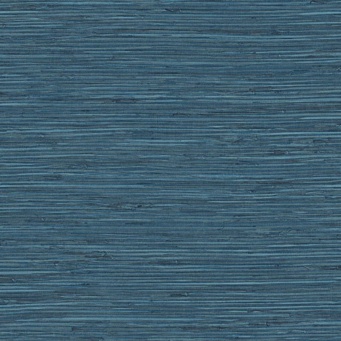 Stacy Garcia Home Peel &amp; Stick Saybrook Faux Rushcloth Nautica Blue Wallpaper image 1 of 5