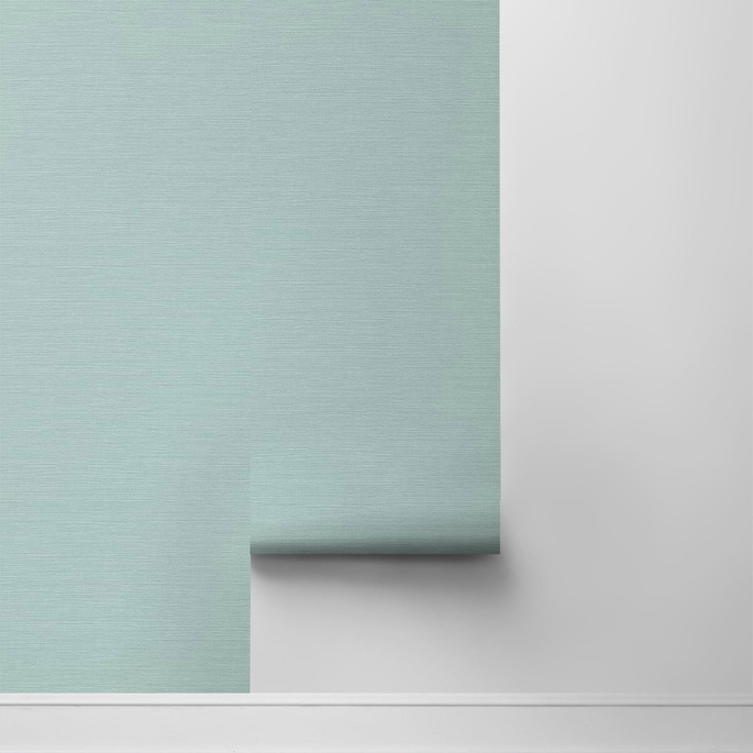 Stacy Garcia Home Peel &amp; Stick Seaside Faux Sisal Lakeside Wallpaper image 4 of 5