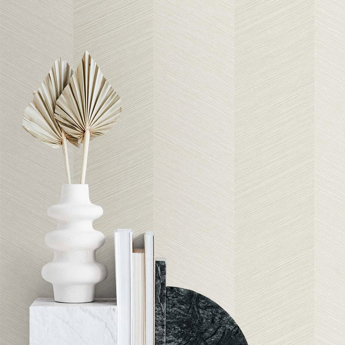 Stacy Garcia Home Peel &amp; Stick Chevy Hemp Soft Linen Wallpaper image 3 of 4