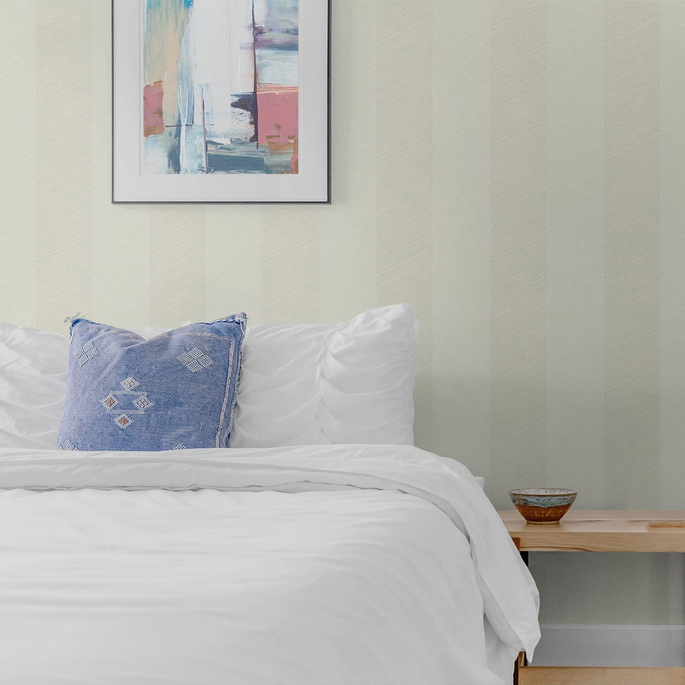 Stacy Garcia Home Peel &amp; Stick Chevy Hemp Soft Linen Wallpaper image 4 of 4