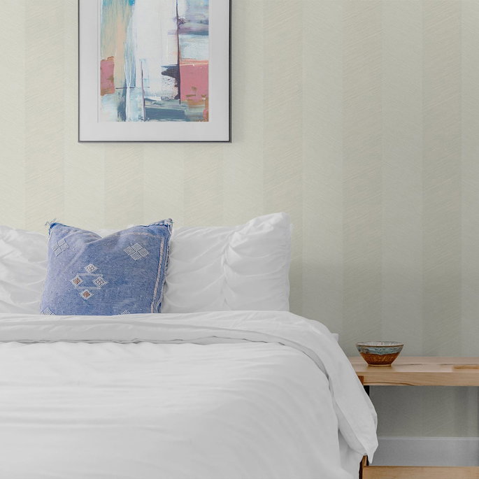Stacy Garcia Home Peel &amp; Stick Chevy Hemp Soft Linen Wallpaper image 4 of 4