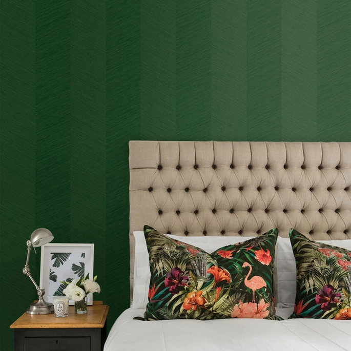 Stacy Garcia Home Peel &amp; Stick Chevy Hemp Banana Leaf Wallpaper image 2 of 2