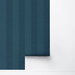 Stacy Garcia Home Peel &amp; Stick Chevy Hemp Navy Blue Wallpaper thumbnail image 2 of 4