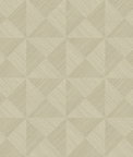 Stacy Garcia Home Peel & Stick Geo Inlay Khaki Wallpaper