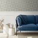Stacy Garcia Home Peel &amp; Stick Geo Inlay Lunar Grey Wallpaper thumbnail image 4 of 4