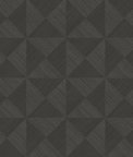 Stacy Garcia Home Peel & Stick Geo Inlay Charcoal Wallpaper