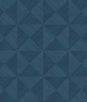 Stacy Garcia Home Peel & Stick Geo Inlay Denim Blue Wallpaper