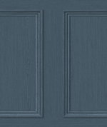 Stacy Garcia Home Peel & Stick Faux Wood Panel Denim Blue Wallpaper