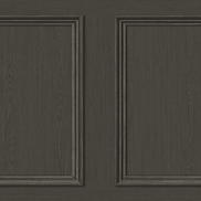 Stacy Garcia Home Peel & Stick Faux Wood Panel Charcoal Wallpaper
