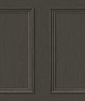 Stacy Garcia Home Peel & Stick Faux Wood Panel Charcoal Wallpaper