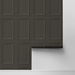 Stacy Garcia Home Peel &amp; Stick Faux Wood Panel Charcoal Wallpaper thumbnail image 2 of 4