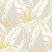 Stacy Garcia Home Peel & Stick Birds of Paradise Grey & Metallic Gold Wallpaper