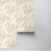 Stacy Garcia Home Peel &amp; Stick Birds of Paradise Grey &amp; Metallic Gold Wallpaper thumbnail image 2 of 4