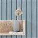 Stacy Garcia Home Peel &amp; Stick Faux Wooden Slats Blue Skies Wallpaper thumbnail image 3 of 4