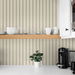 Stacy Garcia Home Peel &amp; Stick Faux Wooden Slats Neutral Wallpaper thumbnail image 3 of 4