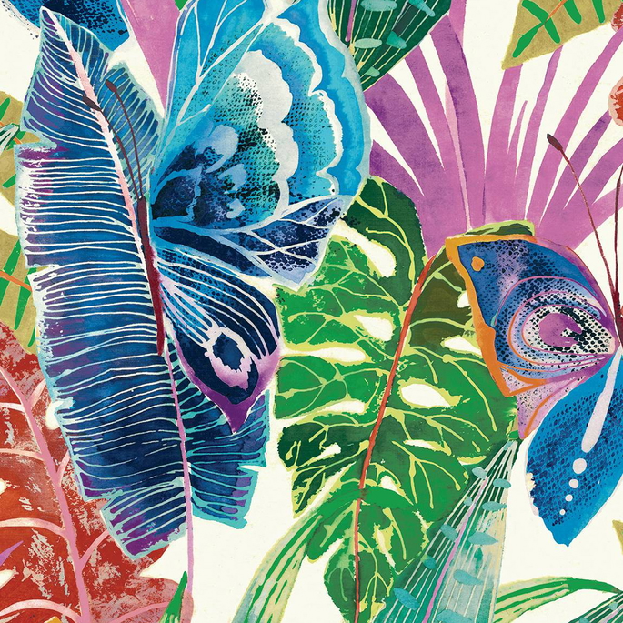 Stacy Garcia Home Peel &amp; Stick Mariposa Jewel Box Wallpaper image 1 of 5