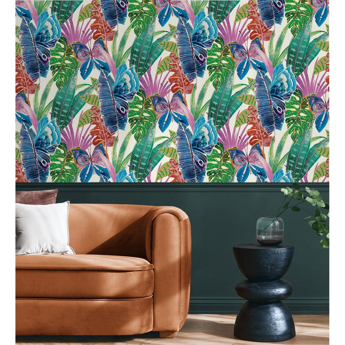 Stacy Garcia Home Peel &amp; Stick Mariposa Jewel Box Wallpaper image 3 of 5