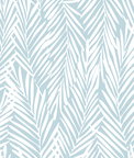 Stacy Garcia Home Peel & Stick Mod Palm Blue Skies Wallpaper
