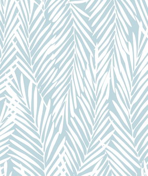Stacy Garcia Home Peel & Stick Mod Palm Blue Skies Wallpaper