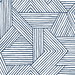 Stacy Garcia Home Peel & Stick Etched Geometric Navy Blue Wallpaper