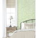 Stacy Garcia Home Peel &amp; Stick Etched Geometric Spring Green Wallpaper thumbnail image 5 of 5
