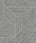Stacy Garcia Home Peel & Stick Etched Geometric Pewter Wallpaper